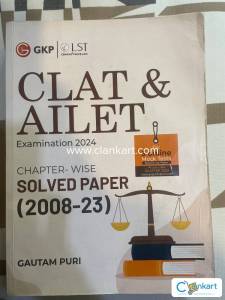 CLAT & AILET (CHAPTER-WISE SOLVED PAPER) BY GAUTAM PURI
