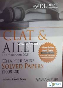 CLAT& AILET CHAPTER-WISE SOLVED PAPERS(2008-2020)
