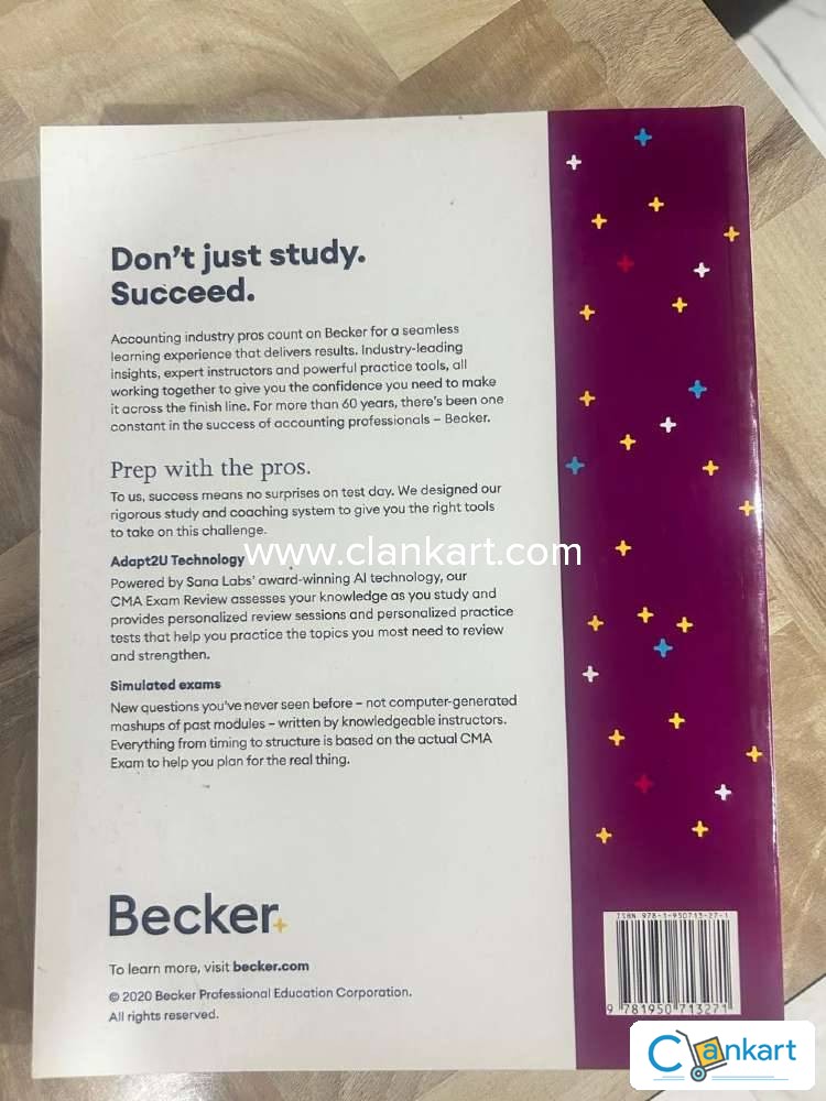 Buy 'Becker CMA Part 2: Strategic Financial Planning' Book In