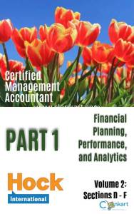 CMA PART 1 VOLUME 2 Financial Planning, Performance & Analytics