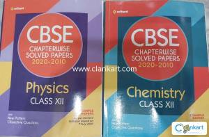 COMBO CBSE Physics Chemistry Chapterwise Solved Papers Class 12