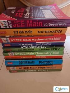 COMPLETE PYQ set, 2 publications of JEE Main, Advanced with speed test