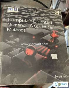 COMPUTER ORIENTED NUMERICAL & STATISTICAL METHOD  B-0264