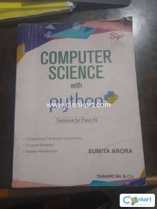 COMPUTER SCIENCE WITH PYTHON (BY SUMITA ARORA)