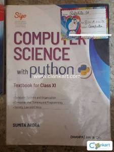 COMPUTER SCIENCE WITH PYTHON CLASS 11 SUMITA ARORA