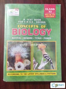 CONCEPTS OF BIOLOGY FOR CLASS- XI