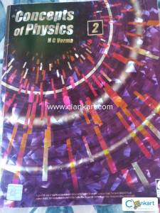 CONCEPTS OF PHYSICS, HC VERMA class 12, JEE mains and advanced