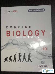 CONCISE BIOLOGY FOR CLASS 10 ICSE TEXT BOOK