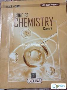 CONCISE CHEMISTRY ICSE CLASS 10th