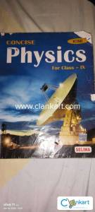 CONCISE PHYSICS FOR CLASS 9 ICSE