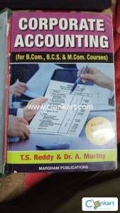 CORPORATE ACCOUTING FOR B.COM, BCS, M.COM