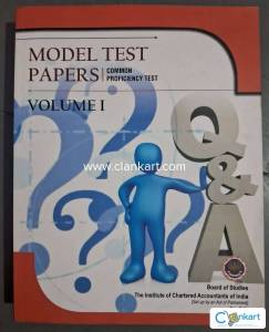 CPT Model Test Papers Volume 1