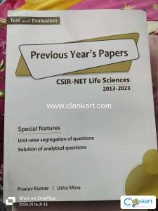 CSIR-NET book for all Life sciences entrance exam CUET, IITJAM, GATB