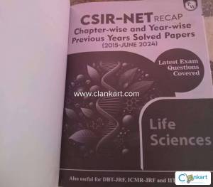CSIR - net recap chapter wise and year wise pyq 2015-2024