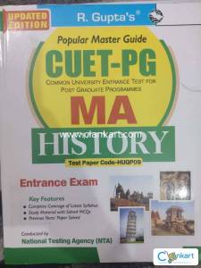 CUET-PG MA History Entrance book