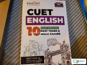 CUET English Educart Past years and mock papers