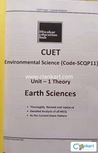 CUET Environmental Science MSC {EVS} SCQP11 set of 8 books Theory+MCQ