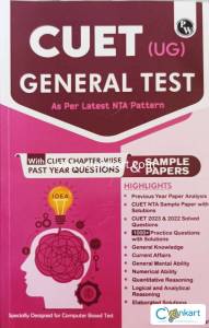 CUET GENERAL TEST BOOK BY PW