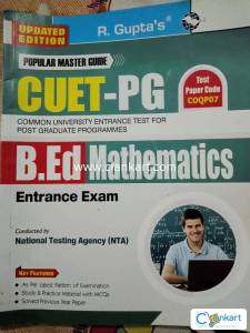 CUET PG Bed Mathematics Guide (R. Gupta)