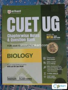 CUET UG BIOLOGY CLASS12TH Arihant