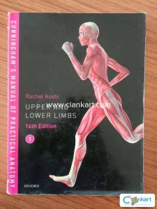 CUNNINGHAM'S MANUAL OF PRACTICAL ANATOMY 16TH EDITION VOL.1