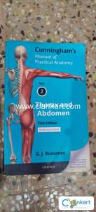 CUNNINGHAM Manual of Practical Anatomy - Never used