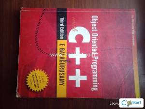 C++ object oriented programming book