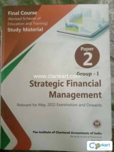 Ca final strategic financial management