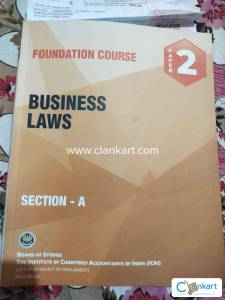 Ca foundation course - business law section A