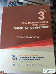 Ca foundation mathematics book