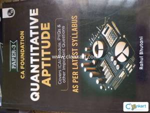 Ca foundation mathematics book