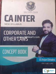 Ca inter corporate and other laws concept book