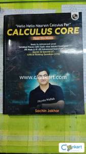 Calculus Core by Sachin Sir NEW(never used)