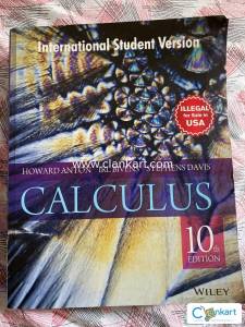 Calculus by Stephen davis howard anton and IRL bivens