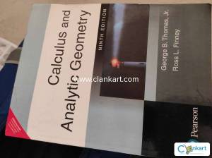 Calculus by Thomas & finney