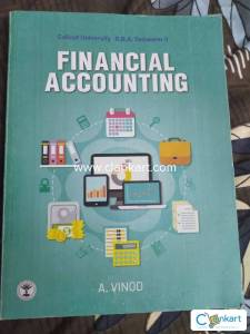 Calicut University B.B.A. Semester II Financial Accounting A.Vinod