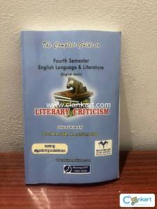 Calicut university Literary Criticism guide