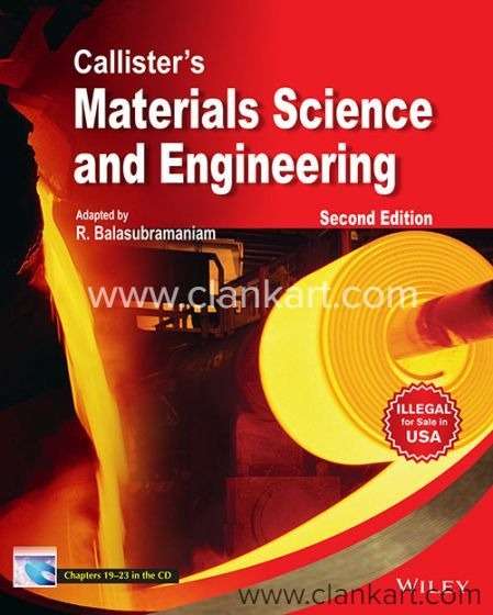 Calliesters Material Science and Engineering 2E Wiley R Balasubram