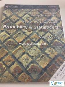 Cambridge AS A Level Probability & Statistics 2