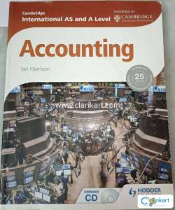 Cambridge Accounting AS and A level for Class 11th and 12th