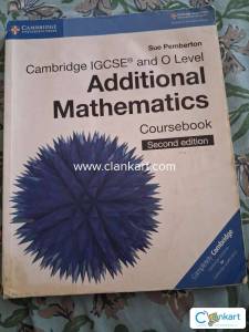 Cambridge Additional Mathematics class and O level