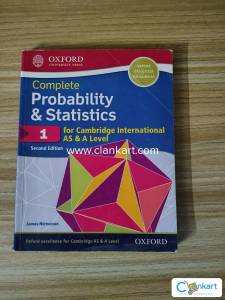 Cambridge As & A level Statistics 1