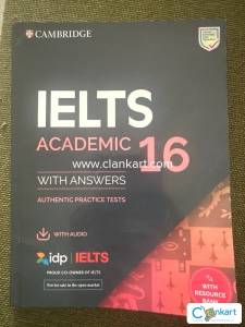 Cambridge IELTS Academic 16  With Answers + Audio