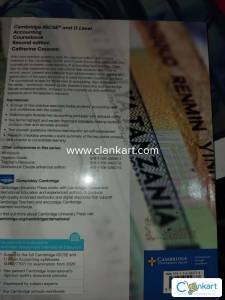 Cambridge IGCSE Accountingt Textbook Plus Solved past papers book;let