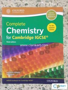 Cambridge IGCSE Chemistry Textbook for class 9&10,
