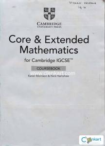 Cambridge IGCSE Mathematics Core and Extended Class 10