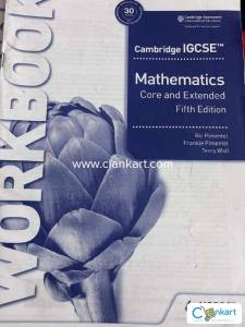 Cambridge IGCSE Mathematics Workbook