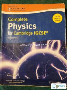 Complete Physics for Cambridge IGCSE