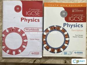Cambridge IGCSE Physics Third edition with workbook