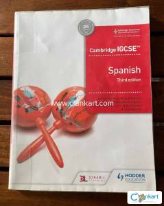 Cambridge IGCSE Spanish - Excellent, plastic covered, no name written